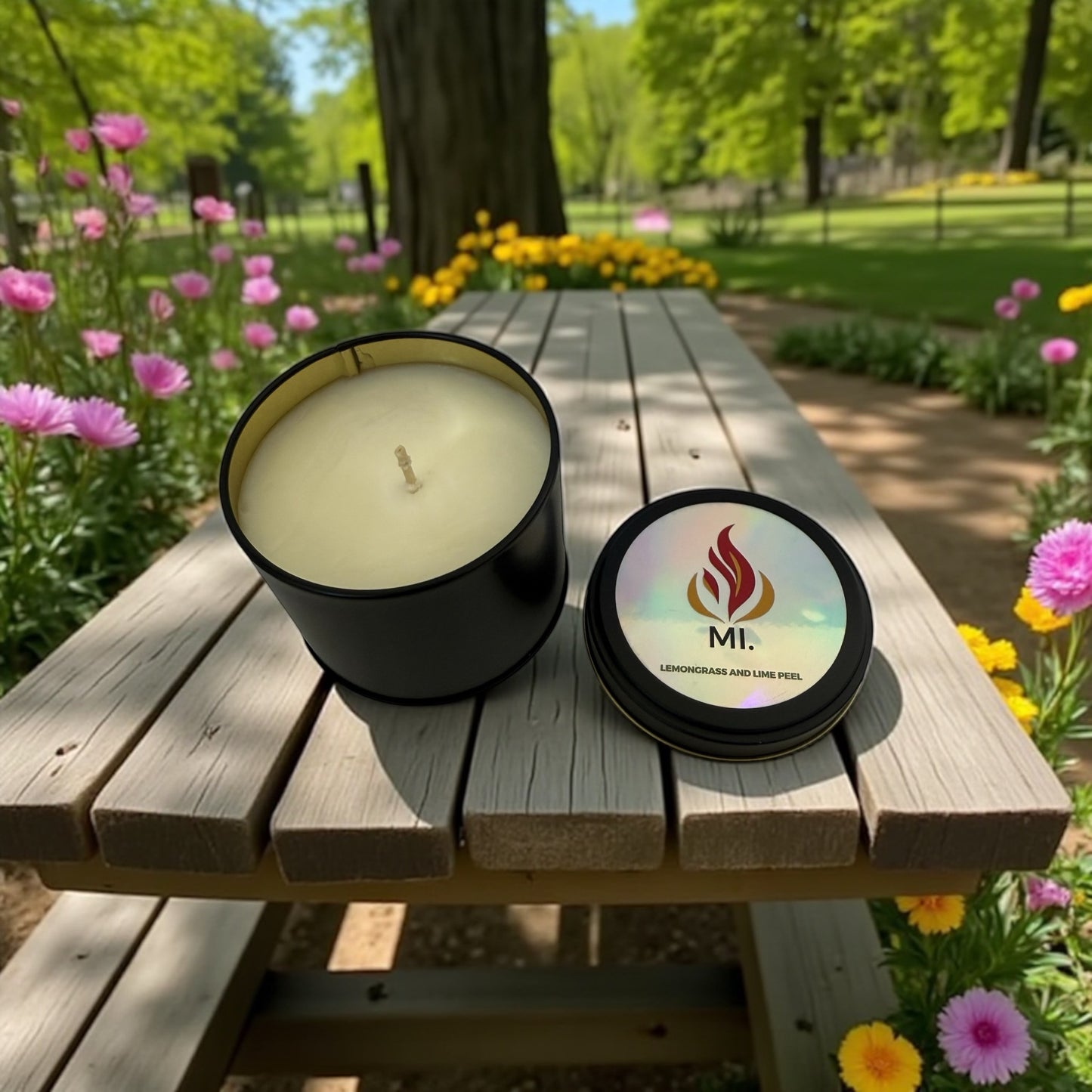 Lemongrass & Lime Peel Soy Wax Candle