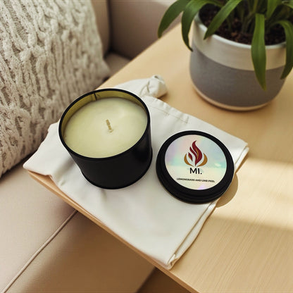 Lemongrass & Lime Peel Soy Wax Candle