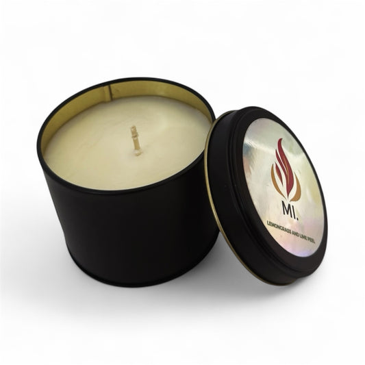Lemongrass & Lime Peel Soy Wax Candle