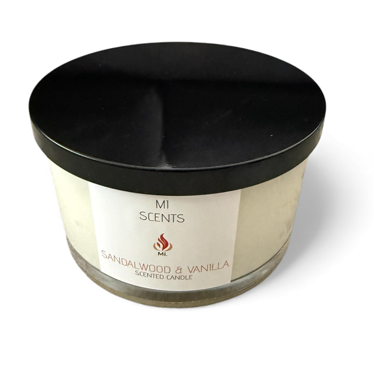 Sandalwood & Vanilla - 3 Wick Soy Wax Candle